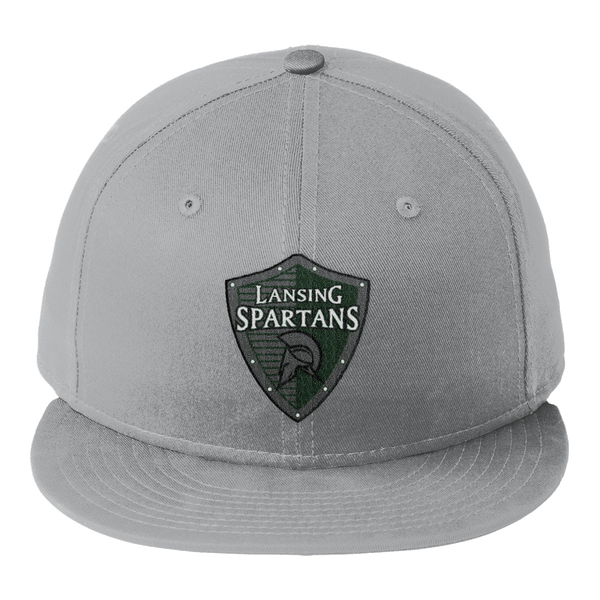 Lansing Spartans New Era Flat Bill Snapback Cap