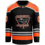 Biggby Bombers Tier 2 Girls Adult Goalie Sublimated Jersey