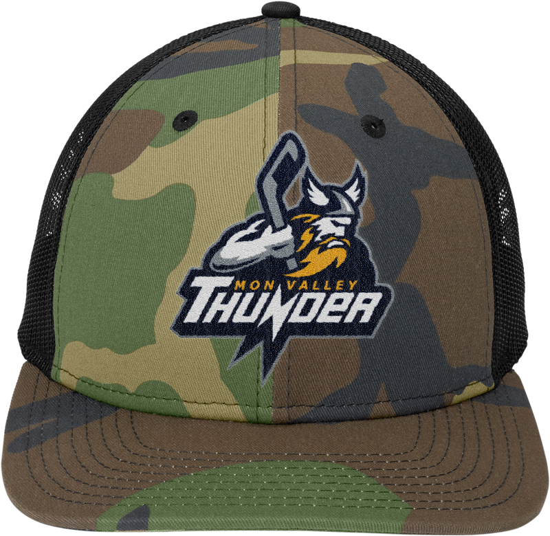 Mon Valley Thunder New Era Snapback Low Profile Trucker Cap