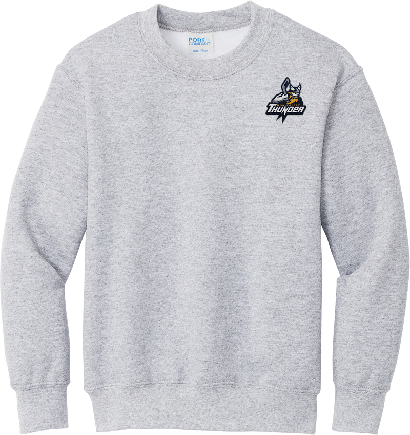 Mon Valley Thunder Youth Core Fleece Crewneck Sweatshirt