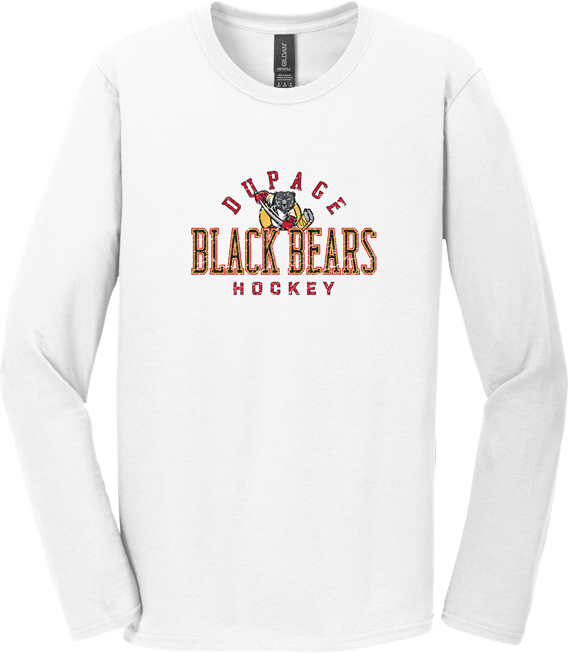 Dupage Black Bears Softstyle Long Sleeve T-Shirt