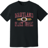 Maryland Black Bears Heavyweight Ring Spun Tee