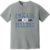Chicago Bulldogs Heavyweight Ring Spun Tee