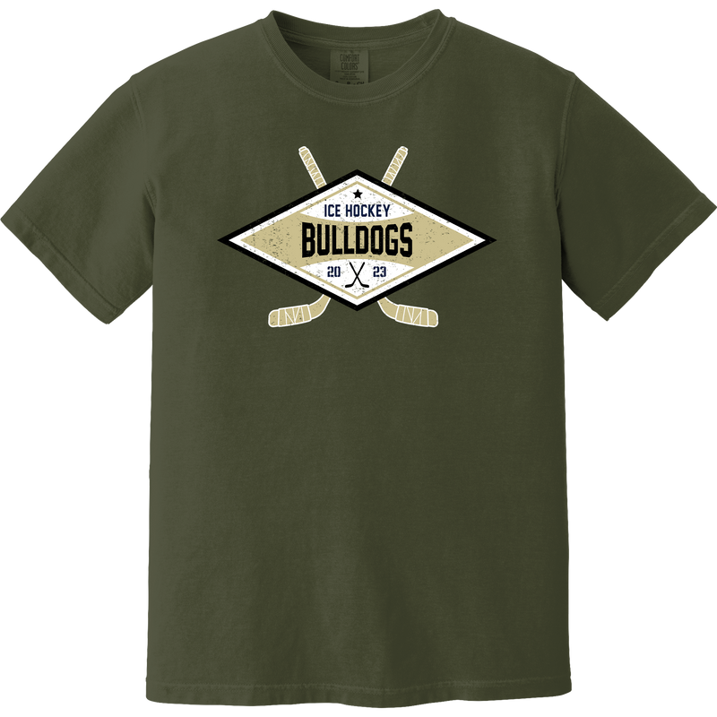 HVM Bulldogs Heavyweight Ring Spun Tee