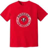 Scary Badgers Heavyweight Ring Spun Tee