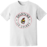 Seacoast Spartans (Ice Hockey) Heavyweight Ring Spun Tee