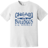 Chicago Bulldogs Heavyweight Ring Spun Tee