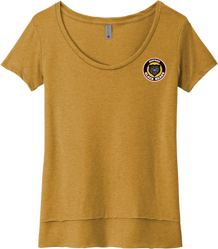 Dupage Black Bears Womens Festival Scoop Neck Tee