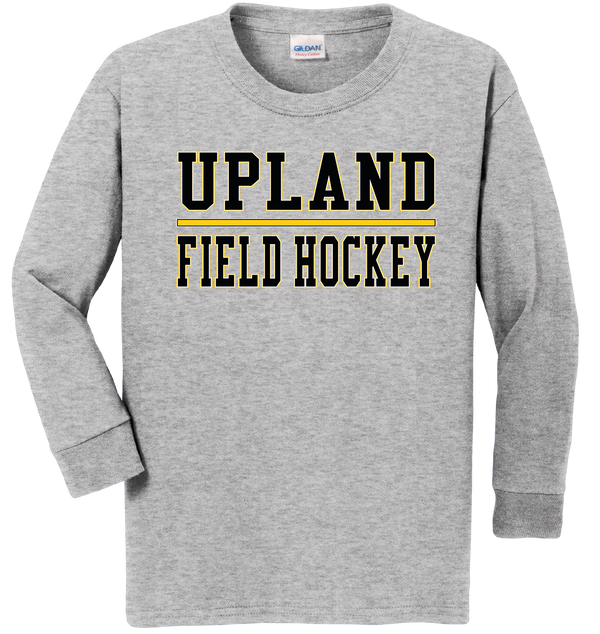 Upland Field Hockey Youth Heavy Cotton Long Sleeve T-Shirt