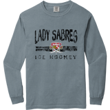 SOMD Lady Sabres Heavyweight Ring Spun Long Sleeve Tee