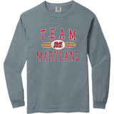 Team Maryland Heavyweight Ring Spun Long Sleeve Tee