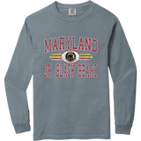 Maryland Black Bears Heavyweight Ring Spun Long Sleeve Tee