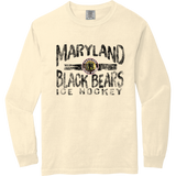 Maryland Black Bears Heavyweight Ring Spun Long Sleeve Tee