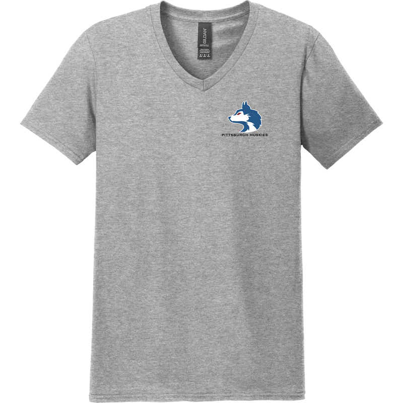 Pittsburgh Huskies Softstyle V-Neck T-Shirt