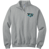 Boca Barracudas NuBlend 1/4-Zip Cadet Collar Sweatshirt