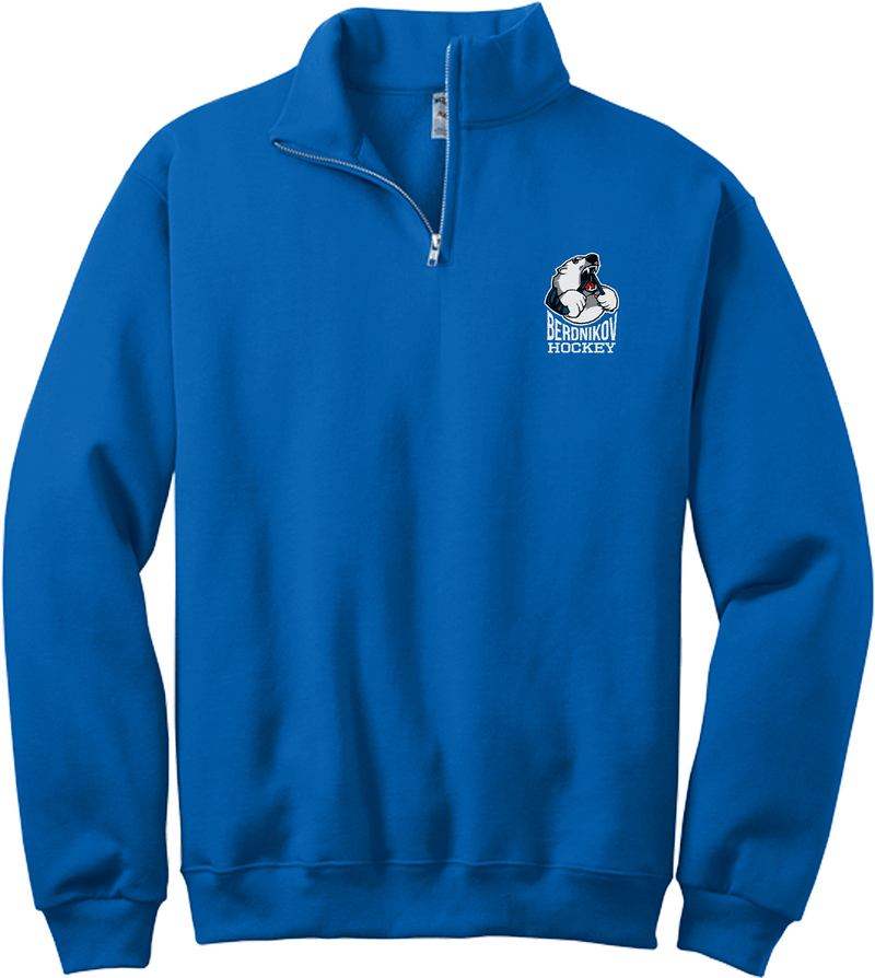 Berdnikov Bears NuBlend 1/4-Zip Cadet Collar Sweatshirt