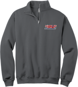 Mass Conn United NuBlend 1/4-Zip Cadet Collar Sweatshirt