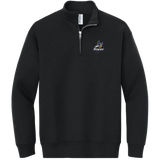 Mon Valley Thunder Youth NuBlend 1/4-Zip Cadet Collar Sweatshirt