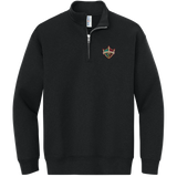 Delaware Ducks Youth NuBlend 1/4-Zip Cadet Collar Sweatshirt
