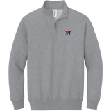 Wall Hockey Youth NuBlend 1/4-Zip Cadet Collar Sweatshirt