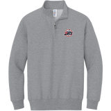 Metro Jets Youth NuBlend 1/4-Zip Cadet Collar Sweatshirt