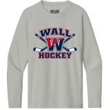 Wall Hockey Youth Cooling Performance Long Sleeve Tee