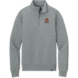 Princeton Tiger Lilies Brooks Brothers Diamond Quilt 1/4-Zip
