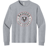 Scary Badgers Youth 6-Ounce Heavyweight Long Sleeve Tee