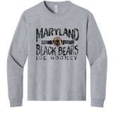 Maryland Black Bears Youth 6-Ounce Heavyweight Long Sleeve Tee