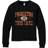 Princeton Tiger Lilies Youth 6-Ounce Heavyweight Long Sleeve Tee