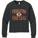 Princeton Tiger Lilies Youth 6-Ounce Heavyweight Long Sleeve Tee