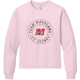 Team Maryland Youth 6-Ounce Heavyweight Long Sleeve Tee