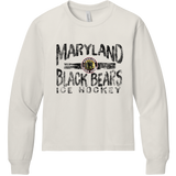 Maryland Black Bears Youth 6-Ounce Heavyweight Long Sleeve Tee