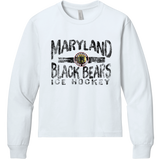 Maryland Black Bears Youth 6-Ounce Heavyweight Long Sleeve Tee