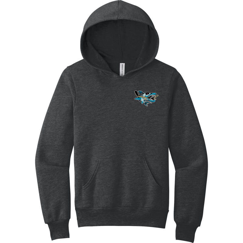 Boca Barracudas Youth Sponge Fleece Pullover Hoodie