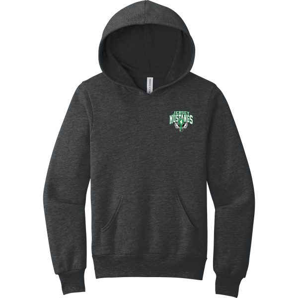 Jersey Mustangs Youth Sponge Fleece Pullover Hoodie