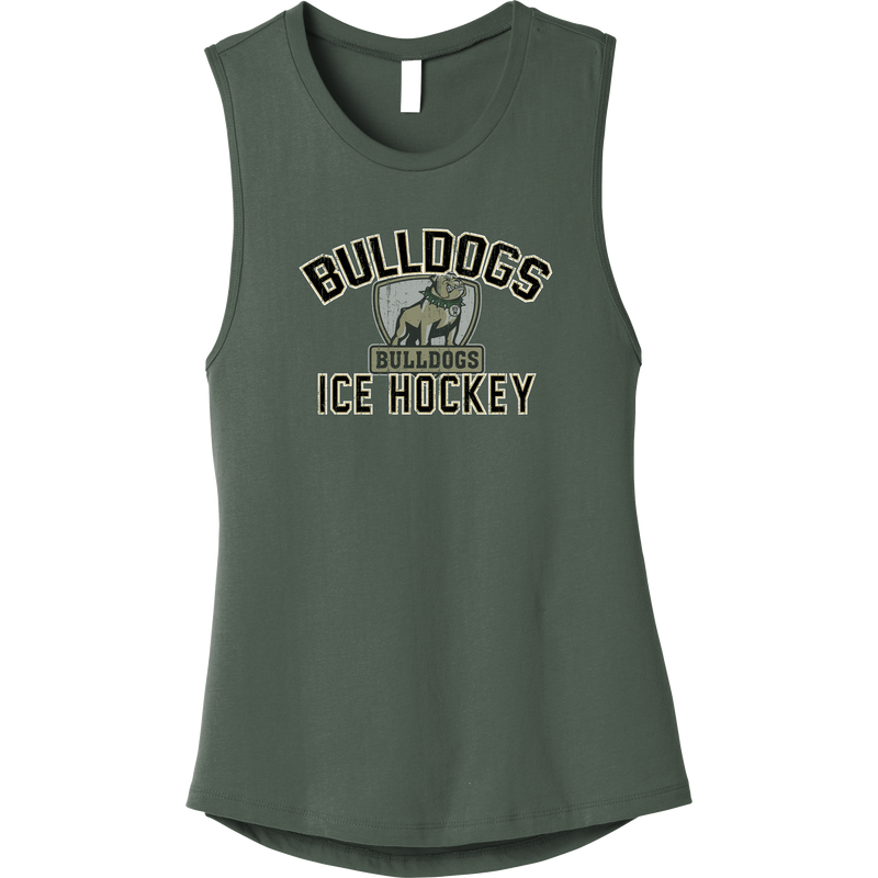 HVM Bulldogs Womens Jersey Muscle Tank