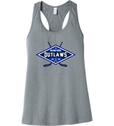 Brandywine Outlaws Womens Jersey Racerback Tank