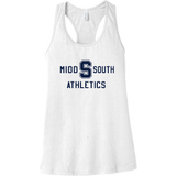 Midd South Athletics Womens Jersey Racerback Tank