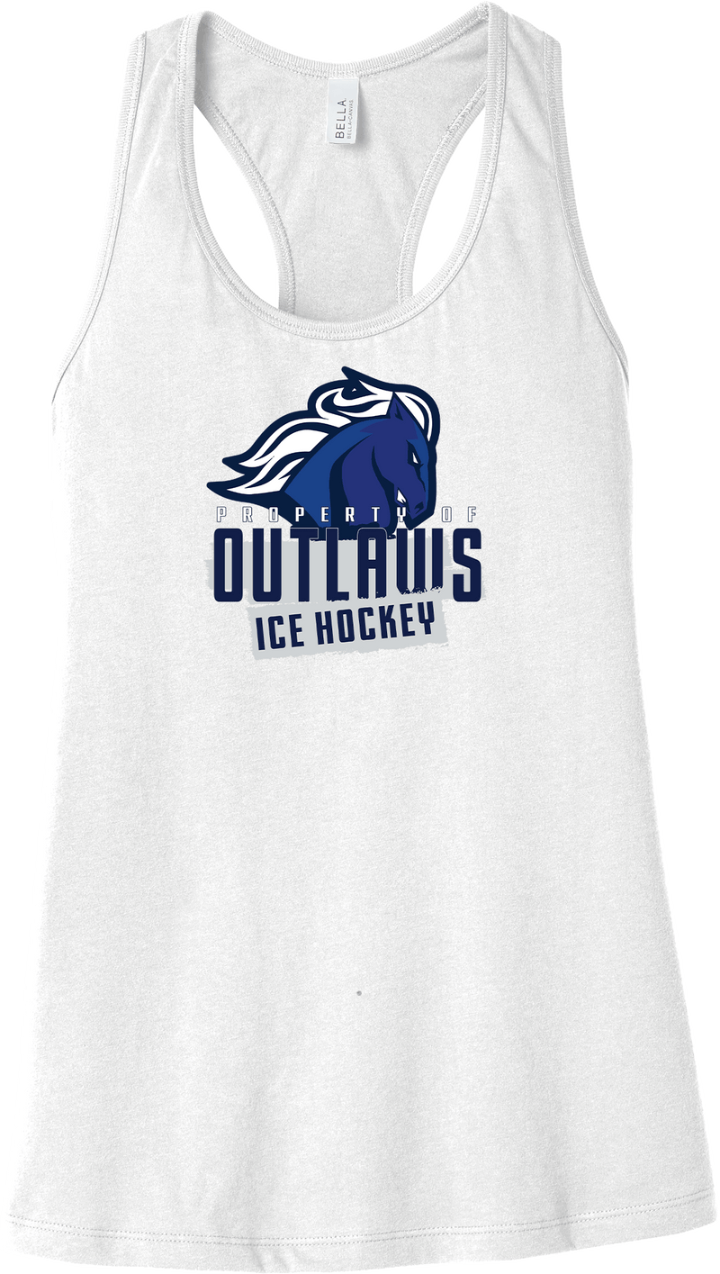 Brandywine Outlaws Womens Jersey Racerback Tank