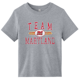 Team Maryland Women's 6-Ounce Heavyweight Tee