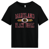 Maryland Black Bears Women's 6-Ounce Heavyweight Tee