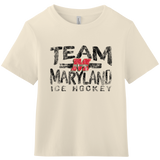 Team Maryland Women's 6-Ounce Heavyweight Tee