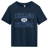 Chicago Bulldogs Women's 6-Ounce Heavyweight Tee