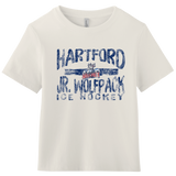Hartford Jr. Wolfpack Women's 6-Ounce Heavyweight Tee