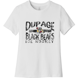 Dupage Black Bears Women's Relaxed Jersey Short Sleeve Tee