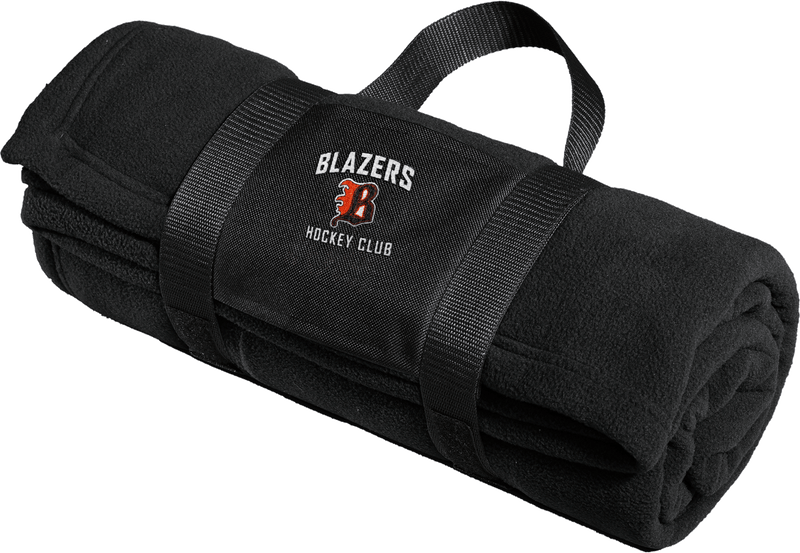 Philadelphia Blazers Fleece Blanket with Carrying Strap