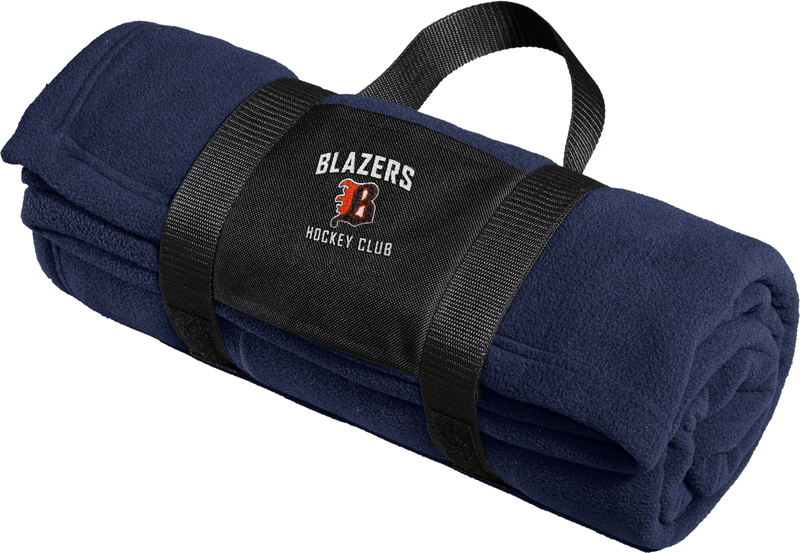 Philadelphia Blazers Fleece Blanket with Carrying Strap