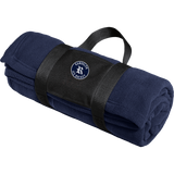 Randolph Hockey Fleece Blanket with Carrying Strap