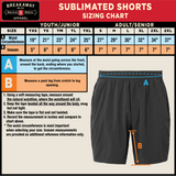 Mercer Tier 1 2013 and Younger Youth Sublimated Shorts